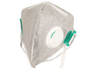 회색 색깔 FFP2 먼지 가면 수직 Foldable 고립된 안개/꽃가루 곡물/차 배출 협력 업체